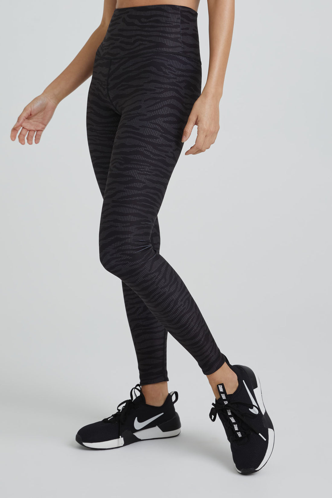 Black and White Zebra Print Leggings Women's Leggings High Waist Leggings  Colorful Leggings Patterned Leggings Gym Clothing -  Denmark
