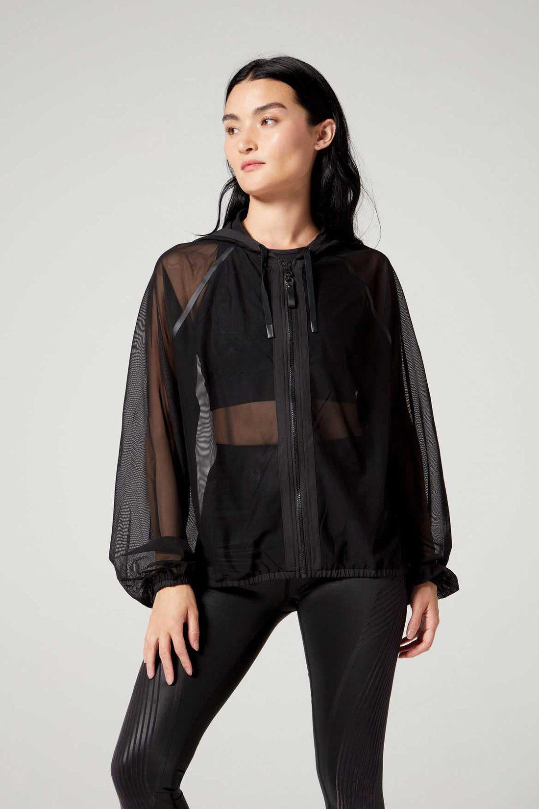 Ella Mesh Jacket Jet Black – Wear It To Heart